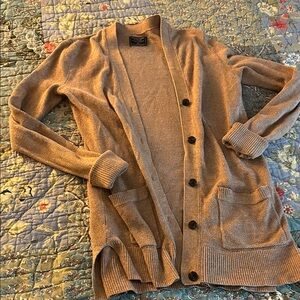 Abercrombie & Fitch Tan Knit Sweater